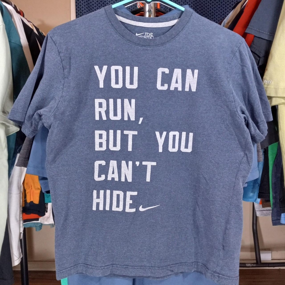 Nike embroidered tee shirt